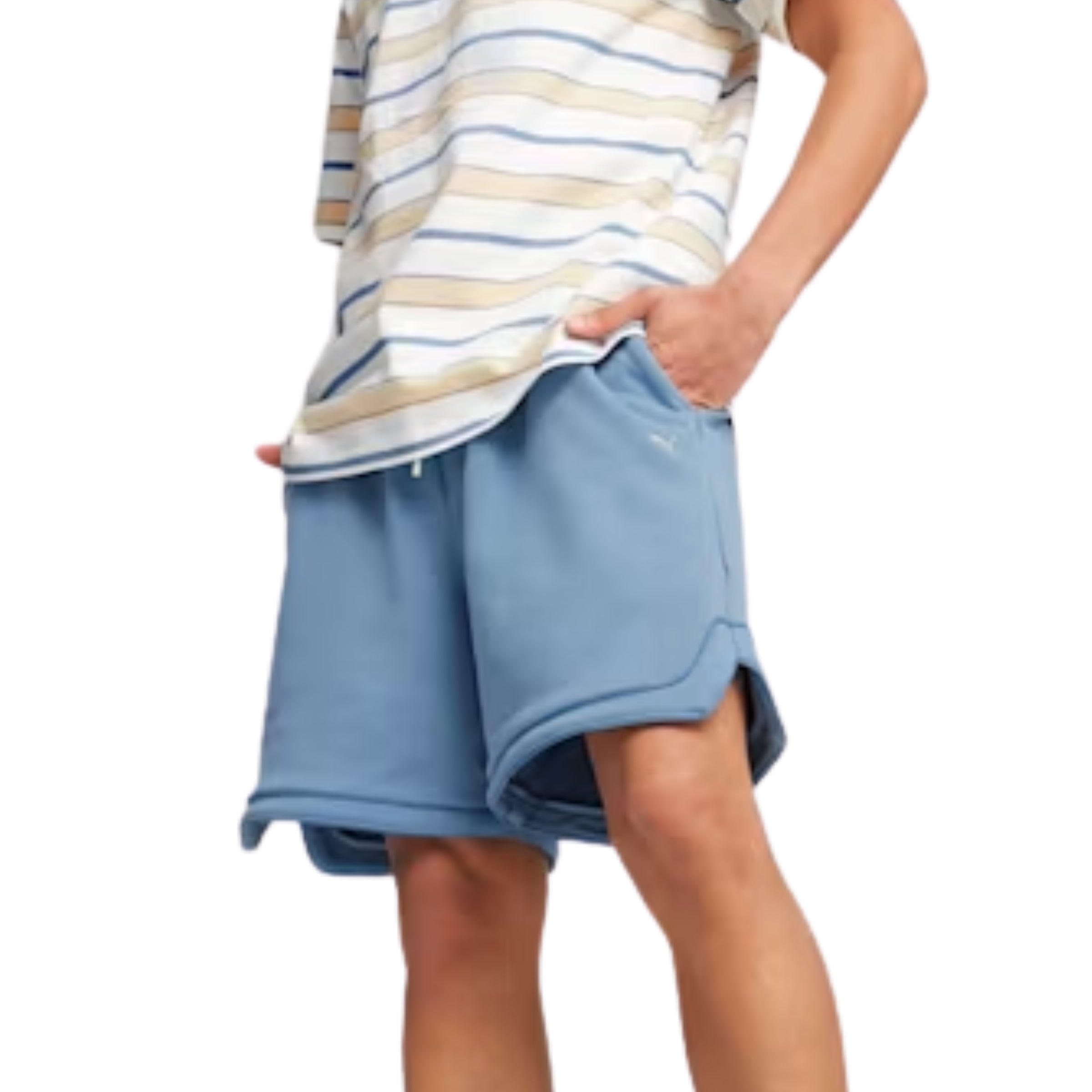 Puma Shorts Basketball Nostalgia Blue
